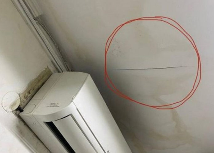 Bathroom ceiling