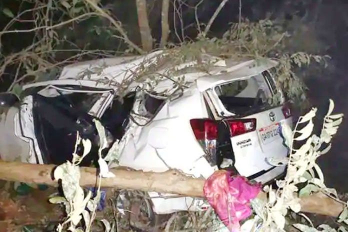 Shripad Naik Accident